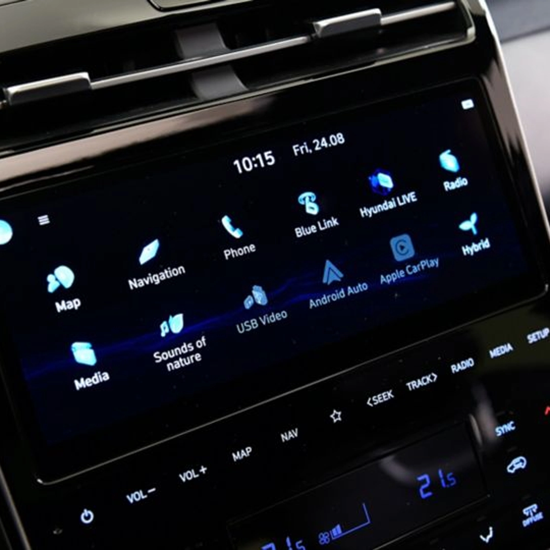 Tableau de bord technologique du Hyundai TUCSON Plug-in